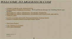 Desktop Screenshot of mgertech.com