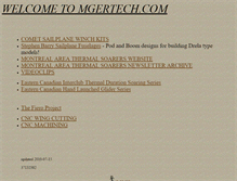 Tablet Screenshot of mgertech.com
